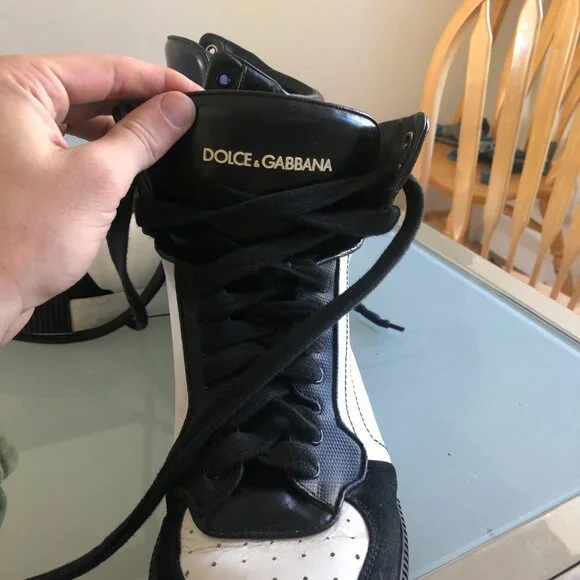 Dolce & Gabbana High Top Sneakers - Picture 3 of 8